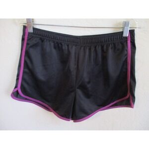 Activ8 Athletic Shorts Size Medium Black & Magenta